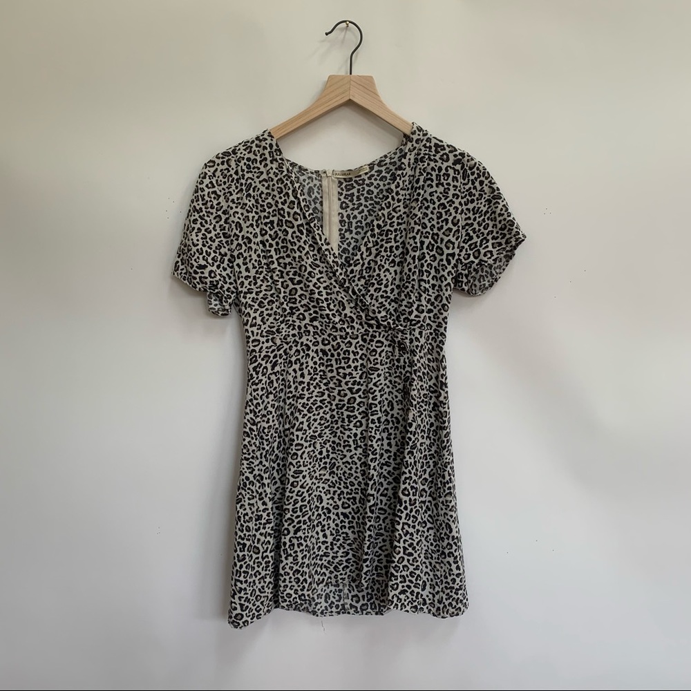 Pull&Bear Leopard Print Dress - Picture 1 of 3